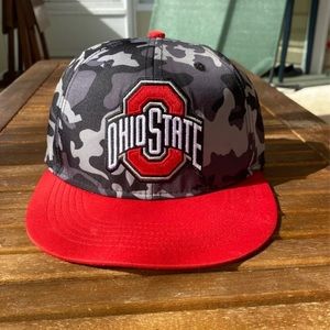 OSU Camo Snapback Hat